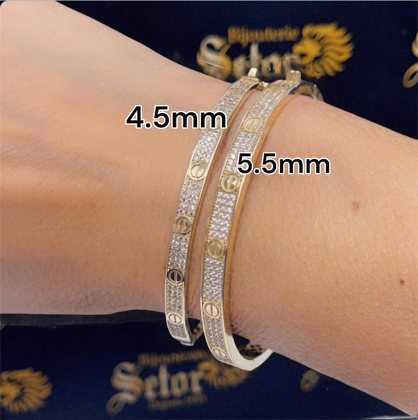 Lovely double sided bangle