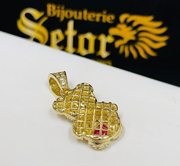 Pendentif ourson P373 - Bijouterie Setor