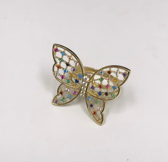 Bague papillon