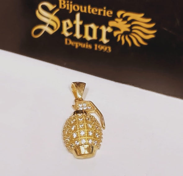 Pendentif Grenade