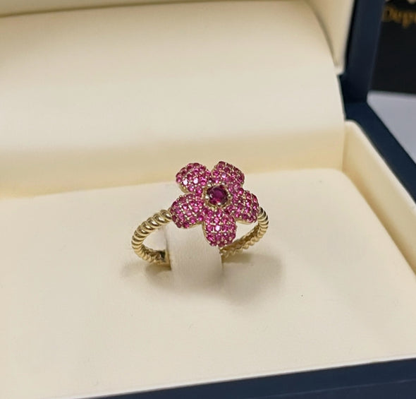 Bague fleur