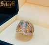 Stacy colourful ring