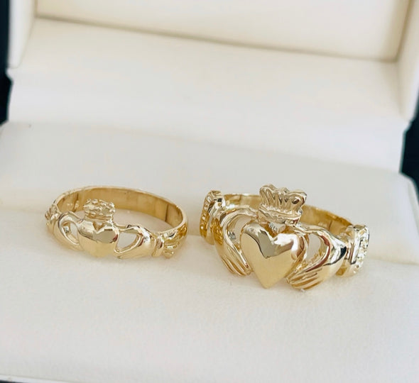 Claddagh rings