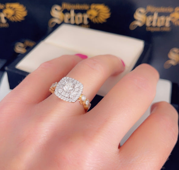 Elaine diamond ring