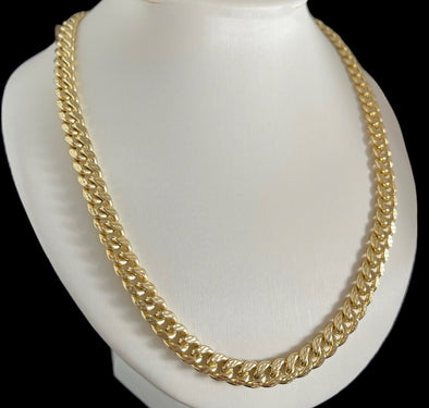 Diamond cut cuban link chain MC167 - Bijouterie Setor