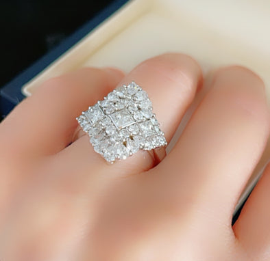 Bague Lozange Diamond