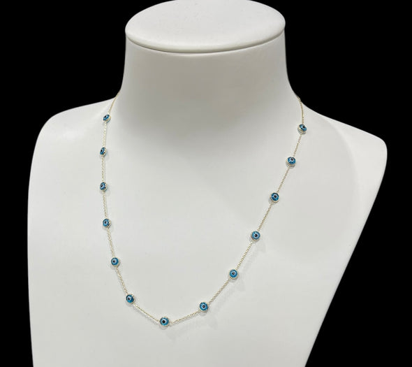 Evil eye necklace