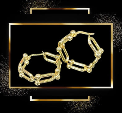Papita hoop earrings
