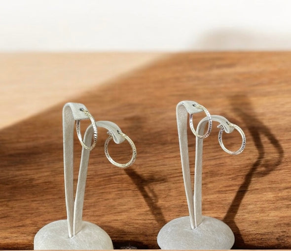 Hoop earrings
