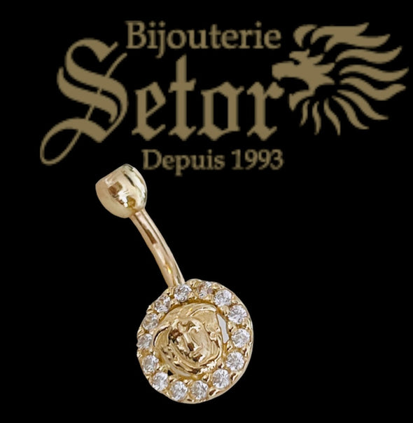 Medi belly piercing BP036 - Bijouterie Setor