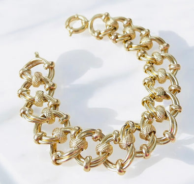 Chain link bracelet