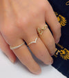 V stackable ring
