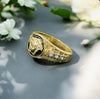 Onyx Medusa ring