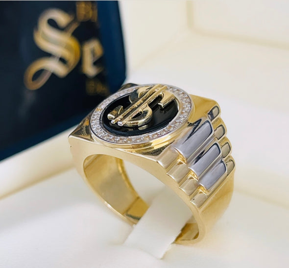 Bague signe dollar MR234 - Bijouterie Setor