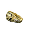 Onyx Medusa ring
