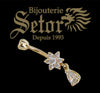 Tina piercing ventre BP031 - Bijouterie Setor