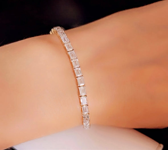 Bracelet de tennis en diamant