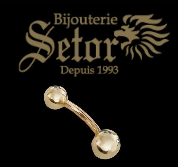 Balls body piercing BP034 - Bijouterie Setor