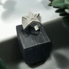 Diamond star ring