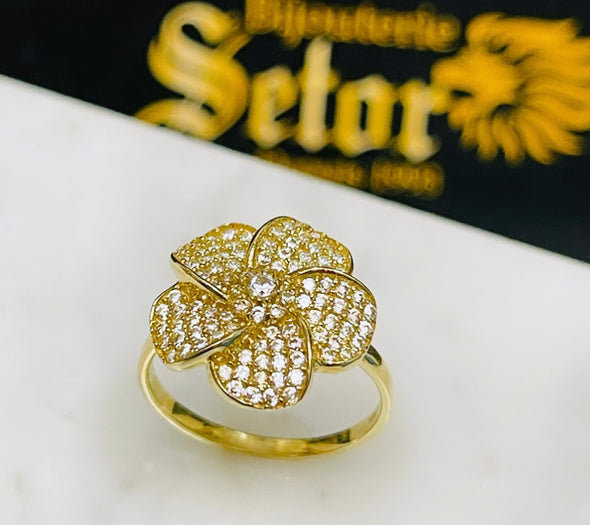 Bague fleur