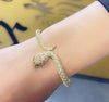 Snake bangle