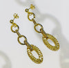 Dangling loops earrings