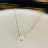 Lab grown diamond Solitaire necklace