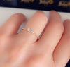 Baguette bubble ring