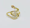 Slithering snake ring