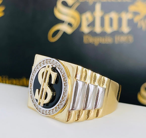 Bague signe dollar MR234 - Bijouterie Setor