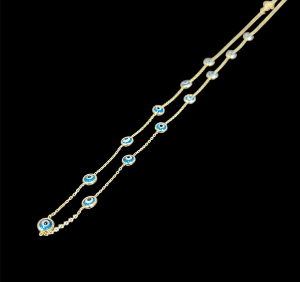 Evil eye necklace