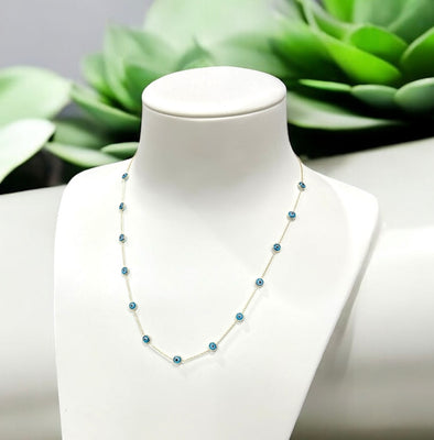 Evil eye necklace