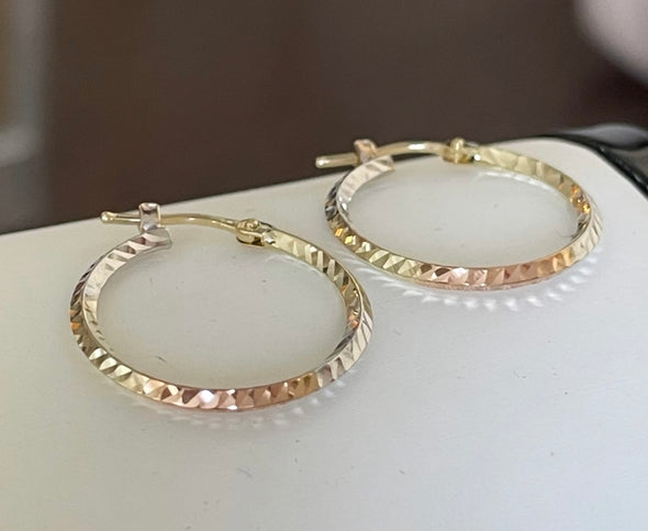 Hoop earrings