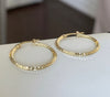Hoop earrings