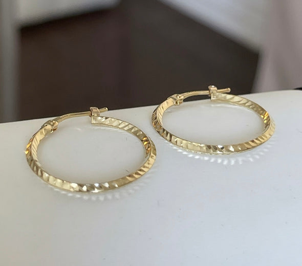 Hoop earrings