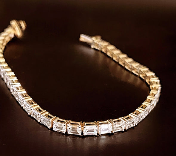 Bracelet de tennis en diamant