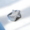 Diamond star ring