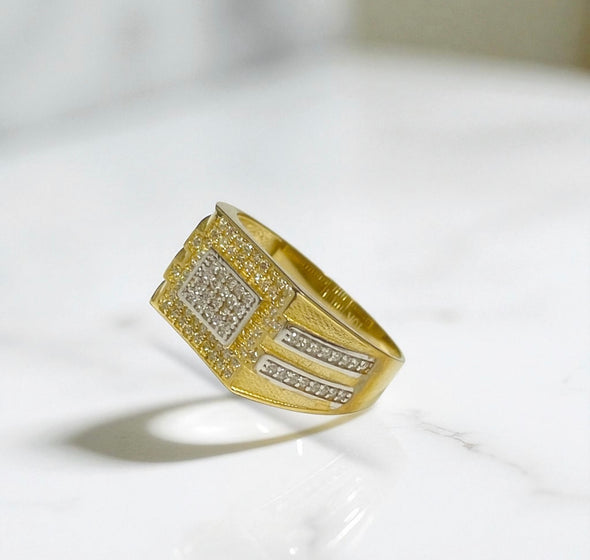 Men gold ring