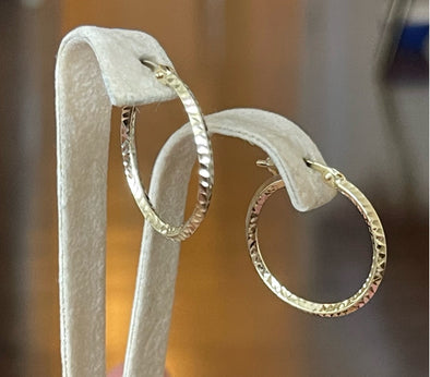Hoop earrings