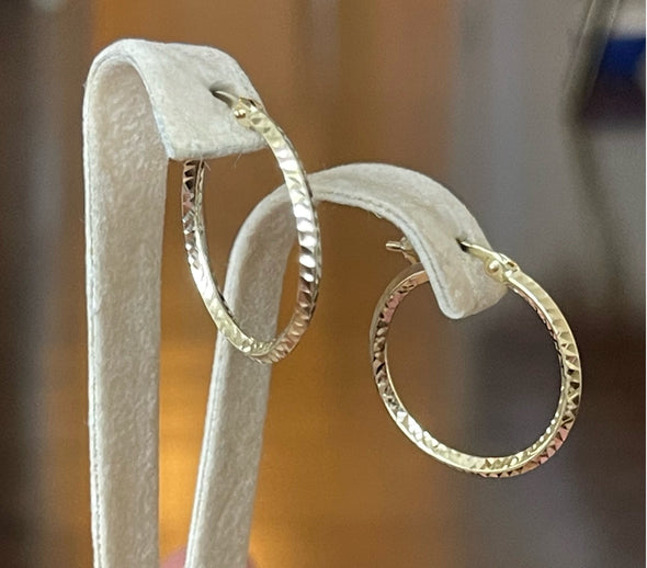 Hoop earrings