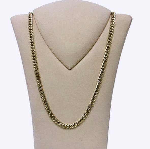 7mm Cuban link chain