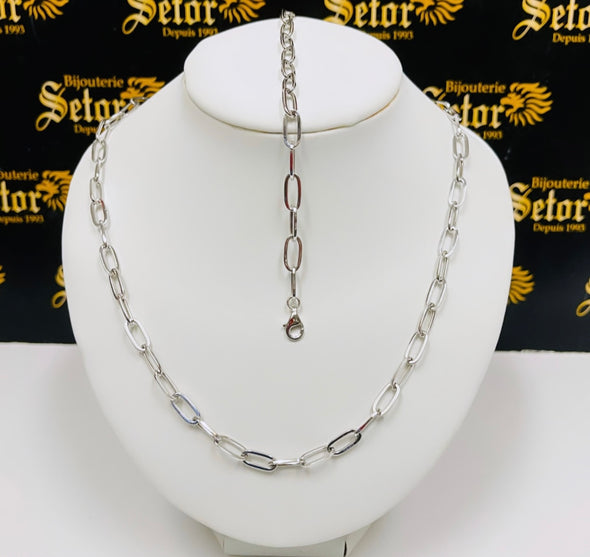 White gold Link set S158