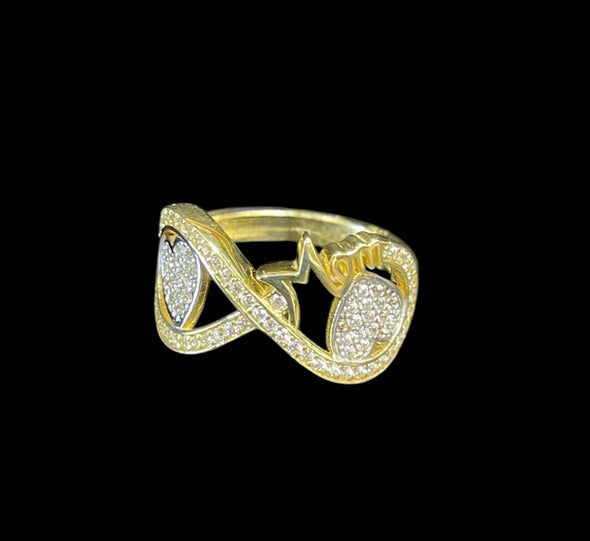 Infinity mom ring