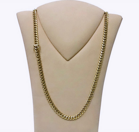 7mm Cuban link chain