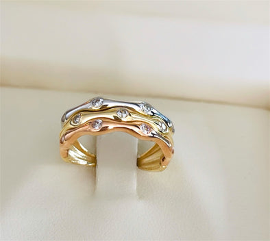 Mona three colours ring