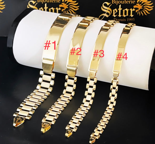 Bracelet Rollie ID MB134 - Bijouterie Setor