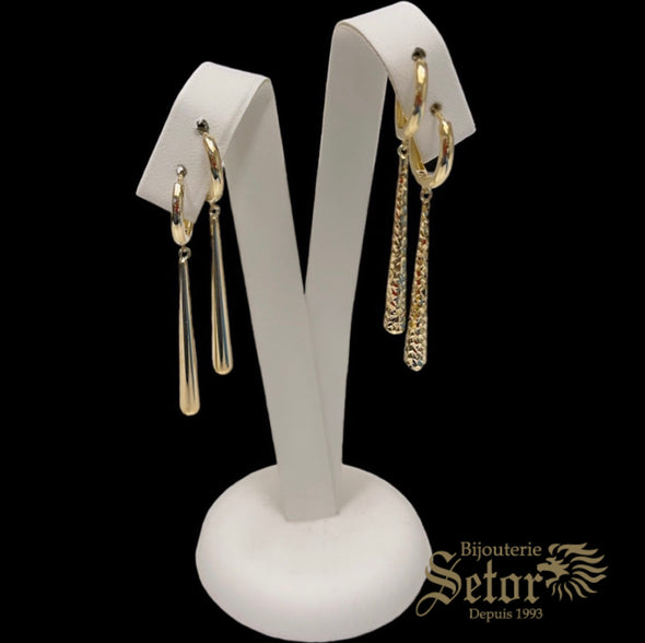 Boucles d'oreilles Clarisse E290 - Bijouterie Setor