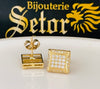 Boucles d'oreilles diamant Caleb DE023 - Bijouterie Setor