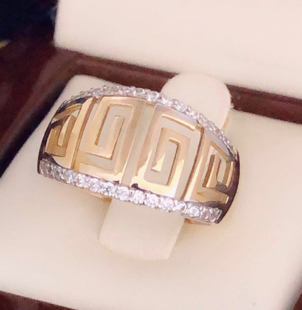 Bague en or à cachemire pour femme WR-04 - Bijouterie Setor