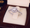 Bella diamond engagement ring DER033 - Bijouterie Setor